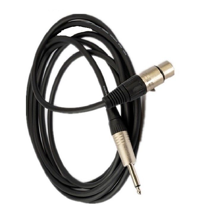 1/4 بوصة كابل الميكروفون 10 أقدام كابل XLR XLR ذكر إلى XLR كابلات الميكروفون الإناث