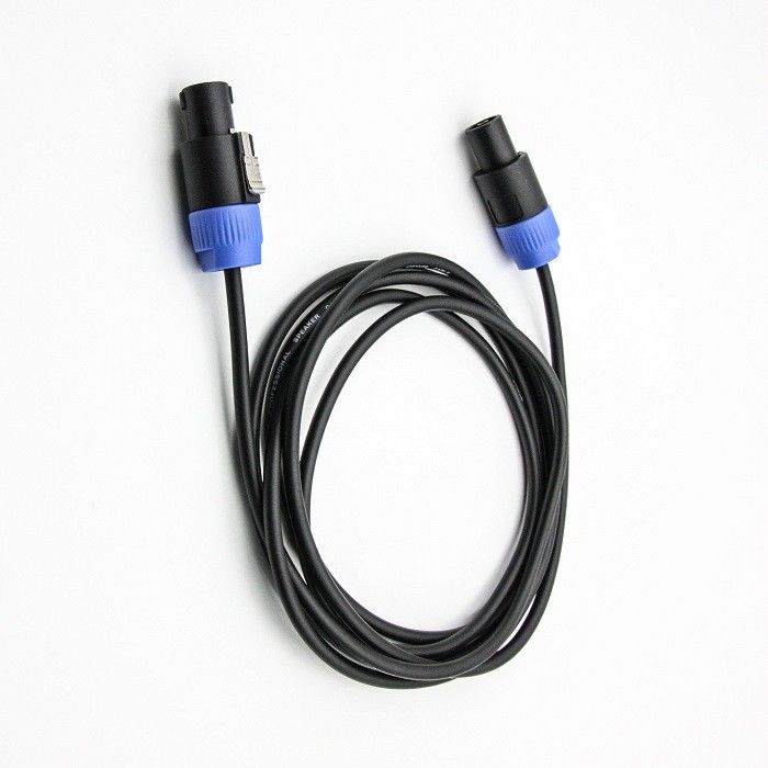 10ft Speaker Speaker كابل DJ Speaker PA Patch Cords 2.0 SQ 14 Gauge Wire لـ Amp