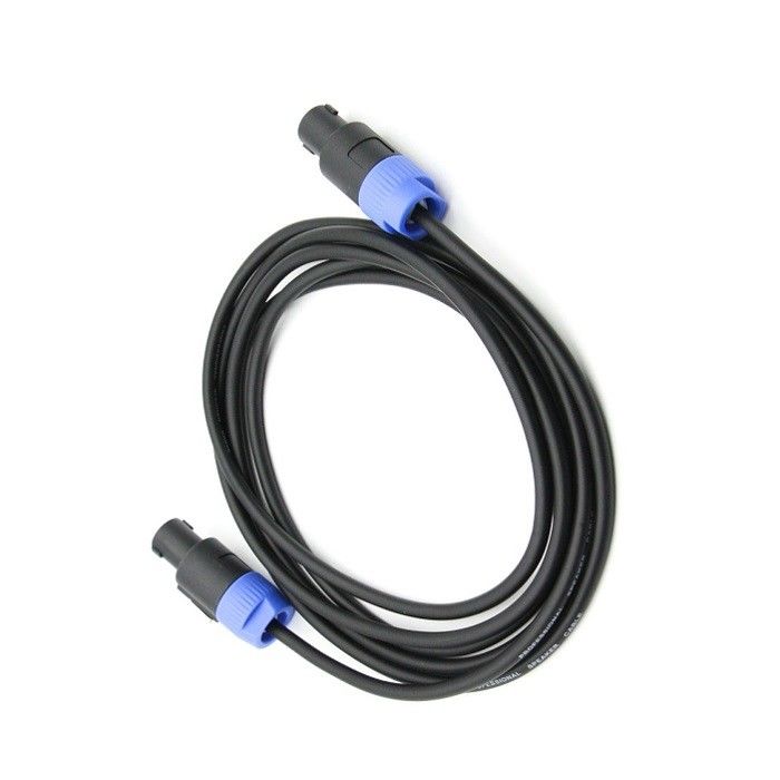 4 قطب Speakon مكبر الصوت كابل 12 AWG النحاس النقي 2.5 SQ مكبر الصوت PA أشرطة التصحيح DJ الأسلاك