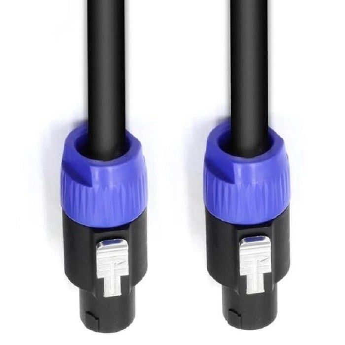 6m Speakon مكبر الصوت كابل مكبر الصوت 12 مقاس كابل مكبر الصوت 12 AWG مكبر الصوت PA أشرطة التصحيح DJ الأسلاك