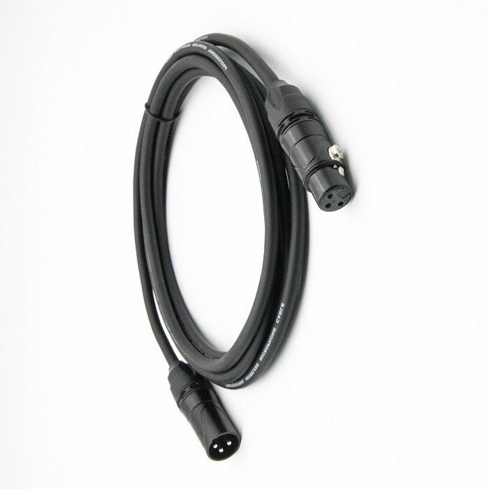 كابلات الميكروفون 3pin XLR ميكروفون الحماية النحاسية XLR إلى كابلات التصحيح XLR