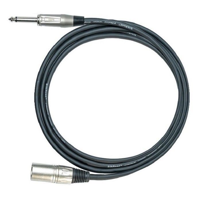 1/4 بوصة مكثف ميكروفون Xlr كابل 10 قدم 3pin كابلات Xlr الملونة XLR إلى 6.35mm AWG22