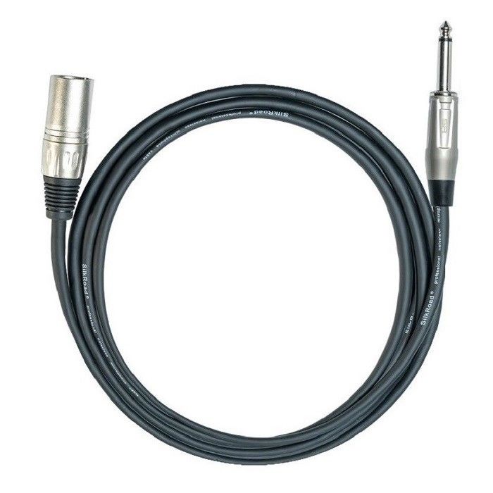 Awg22 XLR كابلات الميكروفون 6.35mm 10 Ft كابل XLR XLR إلى 1/4 