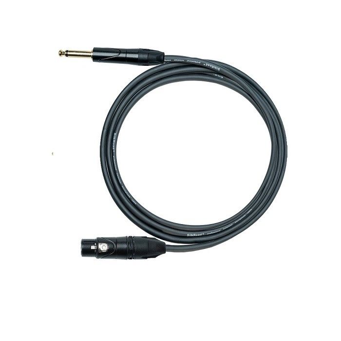 6كابل ميكروفون 35 ملم Xlr جاك 10 أقدام كابل XLR XLR إلى 1/4 بوصة كابلات الميكروفون AWG22