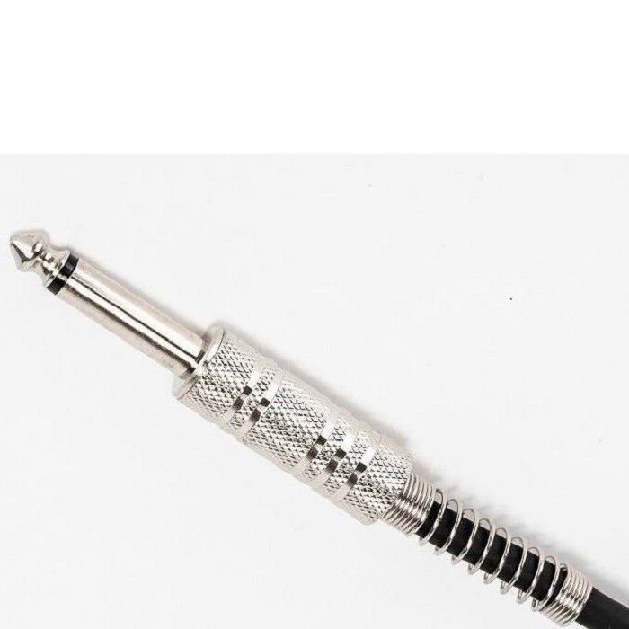 18GA مكبرات الصوت كابل الصوت 18AWG كابل مكبرات الصوت الشفافة 1/4 بوصة كابل 6.35 مستقيم